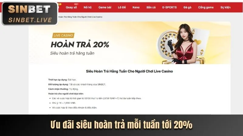 Hoàn trả casino hz88